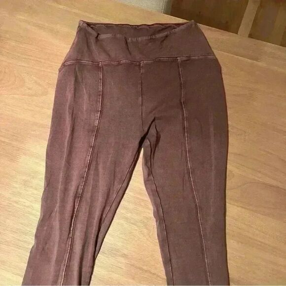 Out From Under Aria Seamed Flare Leg Pant Urban Outfitters Bell Bottom - Picture 7 of 10